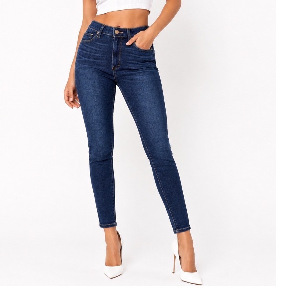 Paige Hoxton Ankle‎ Jeans Womens 27 Blue Excellent High Rise Skinny Arla WJ794